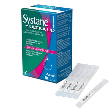 Systane Ultra UD Monodosis (30 Einheiten x 0,7 ml) Alcon Augen Schmiertropfen